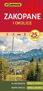 Okładka książki Mapa turystyczna - Zakopane i okolice w.8