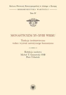Okładka książki Monastycyzm XV-XVIII w.