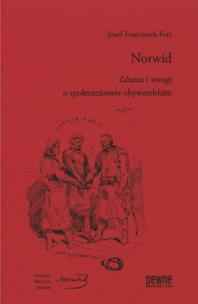 Okładka książki Norwid Zdania i uwagi o społeczeństwie obywatelskim