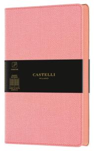 Opakowanie Notatnik 13x21cm kratka Castelli Harris Petal Rose