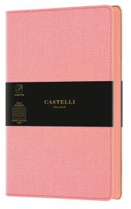 Opakowanie Notatnik 13x21cm linia Castelli Harris Petal Rose