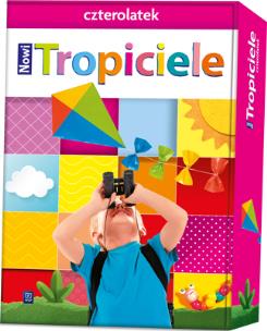 Okładka książki Nowi Tropiciele Czterolatek. BOX 2021 WSIP