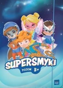 Okładka książki Pakiet: Supersmyki. Poziom B+.Sugerowana grupa...