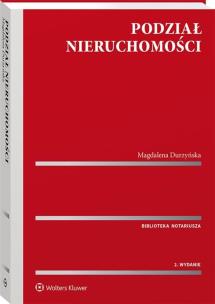 Podział nieruchomości w.2/21. Autor: Durzyńska Magdalena. Multiszop.pl Okładka książki Podział nieruchomości w.2/21