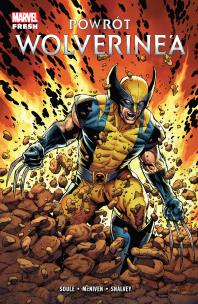 Powrót Wolverine'a. Autor: Irena Brignull. Multiszop.pl Okładka książki Powrót Wolverine'a