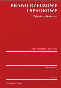 Okładka książki Prawo rzeczowe i spadkowe w.3