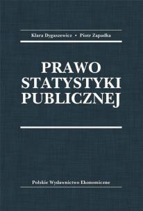 Okładka książki Prawo statystyki publicznej