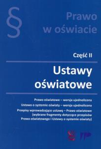 Okładka książki Prawo w oświecie cz.II Ustawy oświatowe