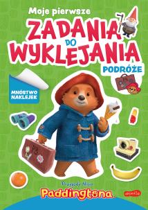 Okładka książki Przygody Misia Paddingtona. Moje wakacyjne zadania do wyklejania