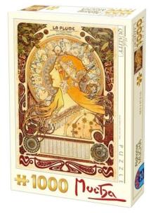Opakowanie Puzzle 1000 Alfons Mucha, Zodiak