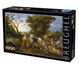 Opakowanie Puzzle 1000 Brueghel, Wejście zwierząt Arka Noego