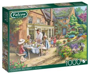 Opakowanie Puzzle 1000 Falcon Rodzinne spotkanie G3