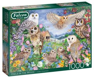 Opakowanie Puzzle 1000 Falcon Sowy G3
