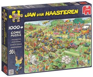Opakowanie Puzzle 1000 Haasteren Wyścig kosiarek G3