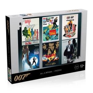 Puzzle 1000 James Bond 007 Actor debut. Wydawca: Winning Moves. Multiszop.pl Opakowanie Puzzle 1000 James Bond 007 Actor debut
