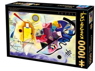 Opakowanie Puzzle 1000 Kandinsky, Żółty, czerwony, niebieski