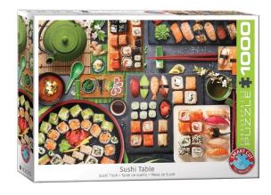Opakowanie Puzzle 1000 Potrawy stołu japońskiego - Sushi