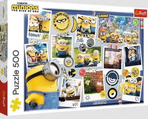 Opakowanie Puzzle 500 Zwariowana kolekcja zdjęć TREFL