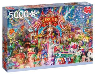 Opakowanie Puzzle 5000 PC Cyrk G3