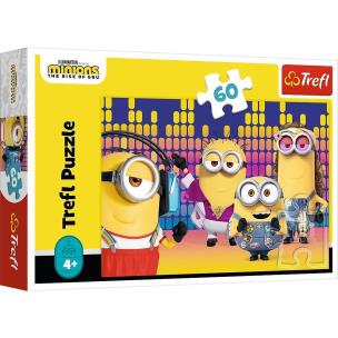 Opakowanie Puzzle 60 Minionki rozrabiają TREFL