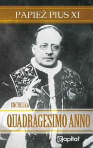 Okładka książki Quadragesimo Anno Papież Pius XI