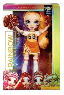 Opakowanie Rainbow High Cheer Doll Poppy Rowan