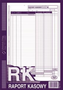 Opakowanie Raport Kasowy A4