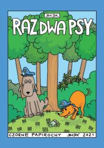Okładka książki Raz dwa psy