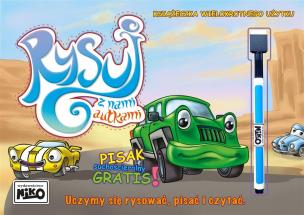 Okładka książki Rysuj z nami autkami