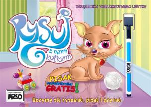 Okładka książki Rysuj z nami kotkami