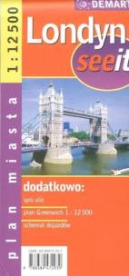 Opakowanie See it Londyn 1:12 500 plan miasta DEMART