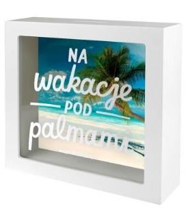 Opakowanie Skarbonka Home-Pod palmami