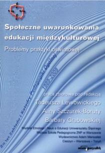 Okładka książki Społeczne uwarunkowania edukacji międzykulturowej