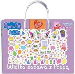Okładka książki Świnka Peppa. Kocham naklejać cz.2