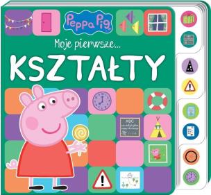 Okładka książki Świnka Peppa. Moje pierwsze.. kształty