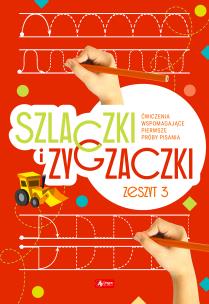 Okładka książki Szlaczki i zygzaczki. Zeszyt 3