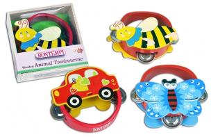 Opakowanie Tamburyno drewniane mix