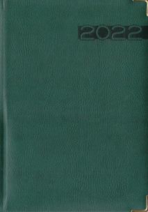 Opakowanie Terminarz 2022 A5 Lux zielony