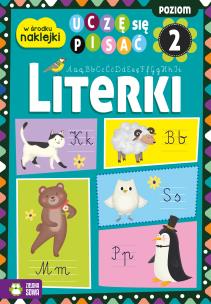 Okładka książki Uczę się pisać. Literki