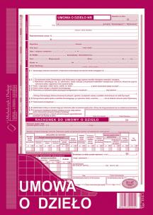 Opakowanie Umowa o dzieło A4