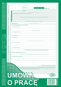 Opakowanie Umowa o Pracę A4