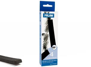 Opakowanie Węgiel rysunkowy Milan 15 - 7 mm 4 szt. w pudełku