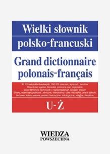 Okładka książki Wielki słownik polsko-francuski T. 5 U-Ż