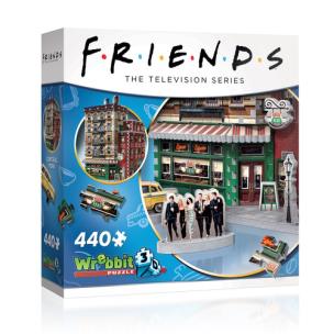Opakowanie Wrebbit 3D puzzle Przyjaciele Central Perk 440 elementów