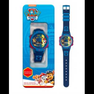 Opakowanie Zegarek cyfrowy z podświetleniem led Psi Patrol PW16680