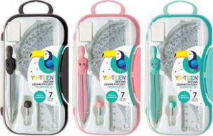 Opakowanie Zestaw geometryczny 7 elementów YN TEEN