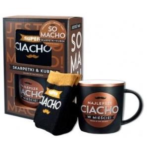 Opakowanie Zestaw kubek + skarpetki So Macho-Najlepsze Ciacho
