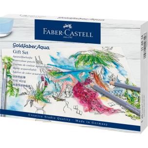 Opakowanie Zestaw prezentowy Faber-Castell Goldfaber Aqua 18 elementów
