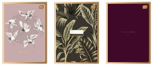 Opakowanie Zeszyt A4/60K kratka Metallic Satin Gold (5szt)