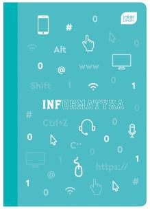 Opakowanie Zeszyt A5/60K kratka PP Informatyka (10szt)